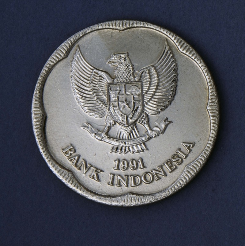 Pecahan uang logam Rp500 TE 1997. (Dok: Bank Indonesia) Pecahan uang logam Rp500 TE 1997. (Dok: Bank Indonesia)