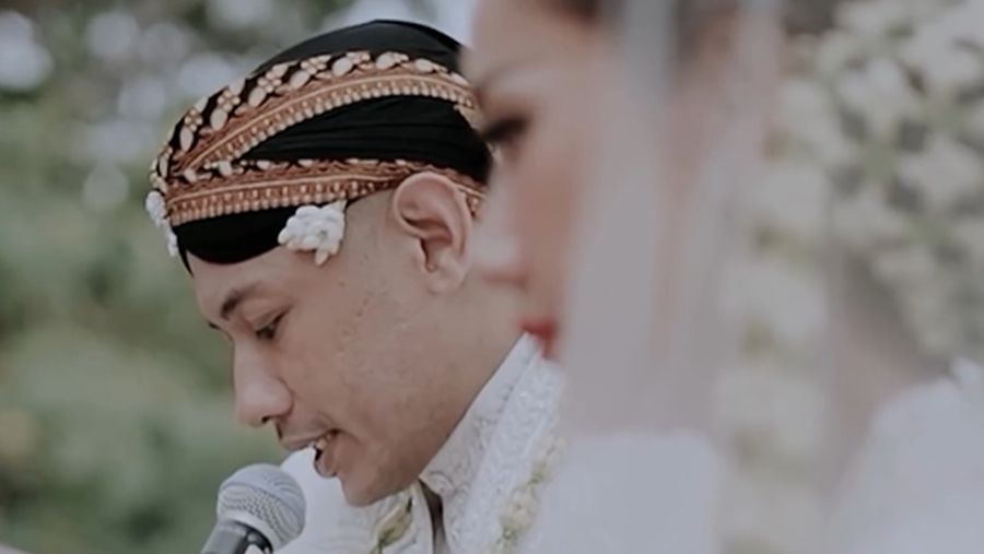 Pernikahan Bunga Citra Lestari dengan Tiko Aryawardhana. (Tangkapan Layar Instagram/ItsmeBCL)