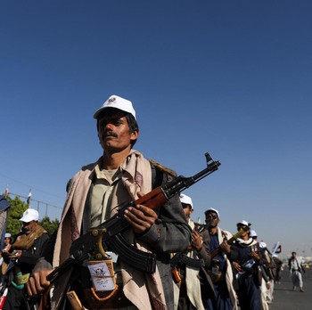 Potret Pejuang Houthi Siap Bantu Hamas Bombardir Israel