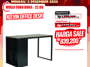 Murah Meriah! Beli Meja Kerja Cuma Rp 800 ribuan di Transmart Full Day Sale