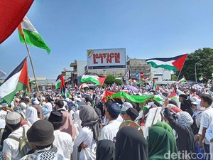 Aksi Bela Palestina di Ternate Kumpulkan Donasi hingga Rp 1 Miliar