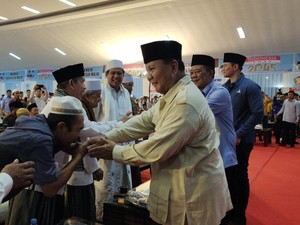 Di Depan Kiai se-Banten, Prabowo Janji Tak Ada Lagi Stunting di Indonesia