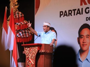 Kampanye di Bali, Sekjen Gerindra Optimistis Prabowo Menang Satu Putaran