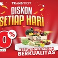 Mulai Besok, Beli Daging Hingga Buah Diskon 20% di Transmart!