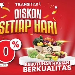 Now! Beli Barang Ini Dapat Diskon 20% Tiap Hari di Transmart