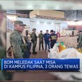 Bom Meledak Saat Misa Di Kampus Filipina, 3 Orang Tewas