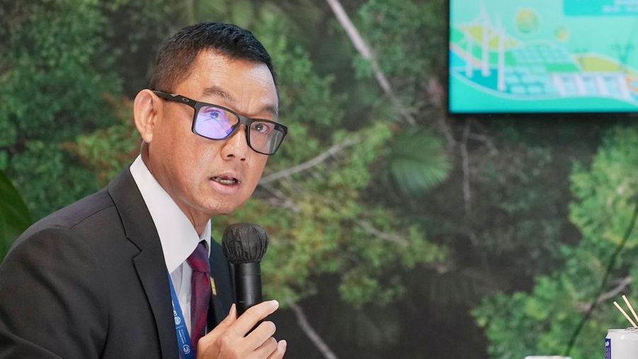 Direktur Utama PLN Darmawan Prasodjo mengatakan, dalam mensukseskan agenda transisi energi dibutuhkan kolaborasi global dari sisi kebijakan, teknologi, inovasi serta investasi. (Dok. PT PLN (Persero))