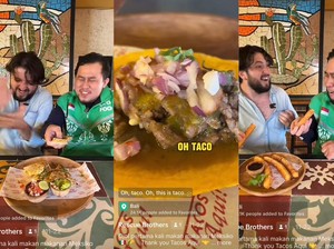 4 Driver Ojol Ini Ditraktir Bule di Bali, Cicip Tacos hingga Makanan Lebanon