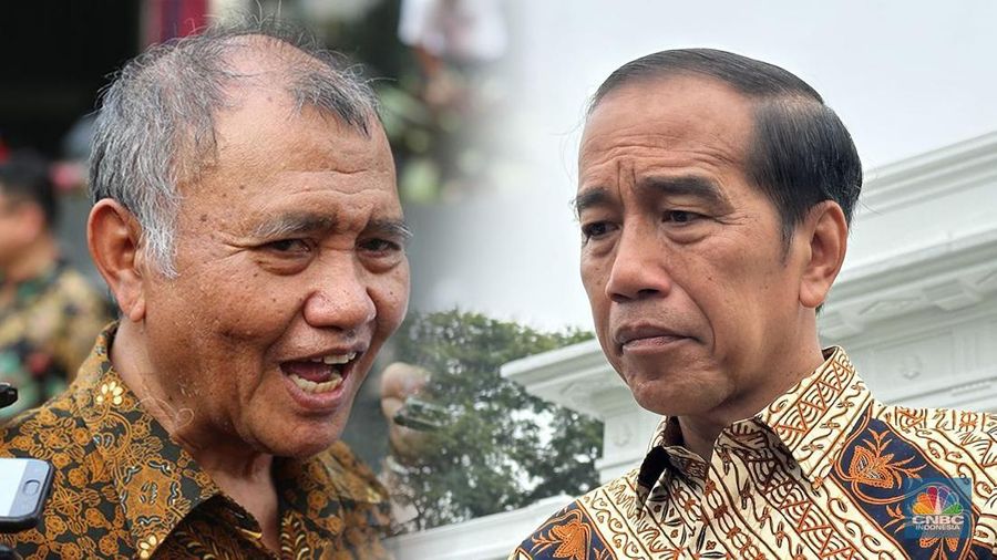Foto Kolase Agus Rahardjo dengan Presiden Joko Widodo. (Dok. Detikcom/Ari dan Saputra Detikcom/Isal)