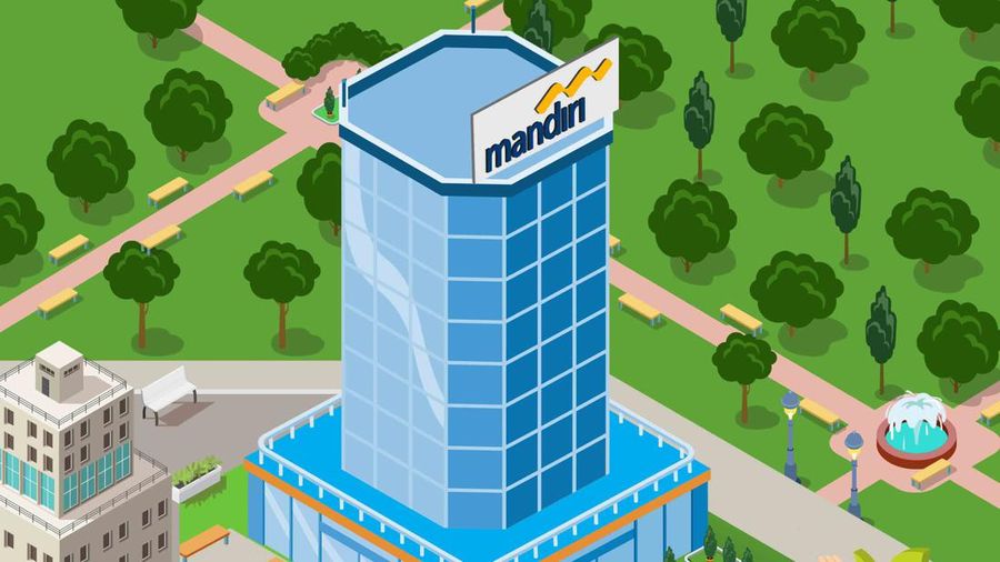 Infografis, Kejar SDGD, Progam CSR Bank Mandiri Fokus ke 3 Bidang Prioritas