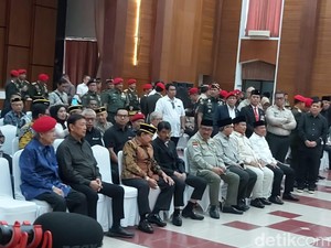 Prabowo hingga Panglima TNI Hadiri Persemayaman Doni Monardo di Mako Kopassus