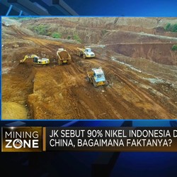 JK Sebut Nikel RI 90% Dikuasai China, Apa Kata Penambang?