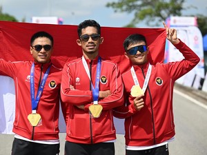 Atlet Para Cycling RI Raih 3 Emas di World Abilitysport Games 2023
