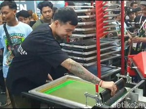 Dongkrak Ekonomi Kreatif, 1.800 Peserta Hadiri Pameran Sablon di Mojokerto