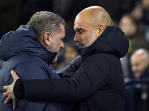 Simpati Ange Postecoglou Lihat Guardiola Marah-marah