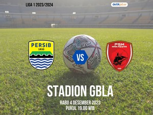 Persib Vs PSM Mandek di Babak Pertama