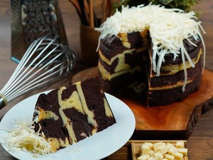 Resep Cake Cokelat Lapis Keju Kukus yang Lembut Legit Untuk Sajian Nata