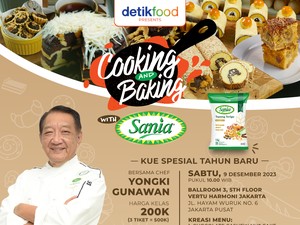 Sania Baking Class: Ada Resep Nastar Terbaru Berhadiah Mikser dan Loyang Gratis!