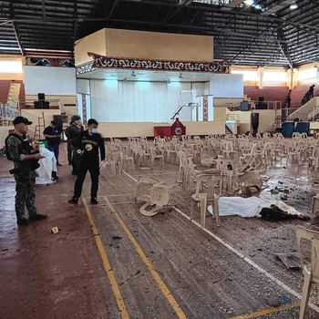 Potret Lokasi Ledakan Bom di Kampus Filipina, 4 Orang Tewas