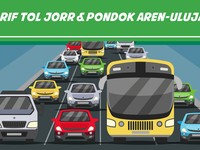 Resmi Naik! Ini Tarif Baru Tol JORR & Pondok Aren-Ulujami