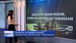 Warga RI Makin Miskin, Siang Malam Makan Tabungan