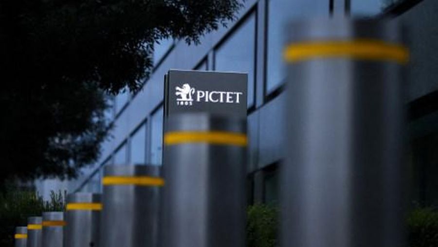 Bank Banque Pictet. (AFP/FABRICE COFFRINI)