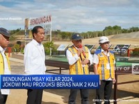 Bendungan Mbay Kelar 2024, Jokowi Mau Produksi Beras Naik