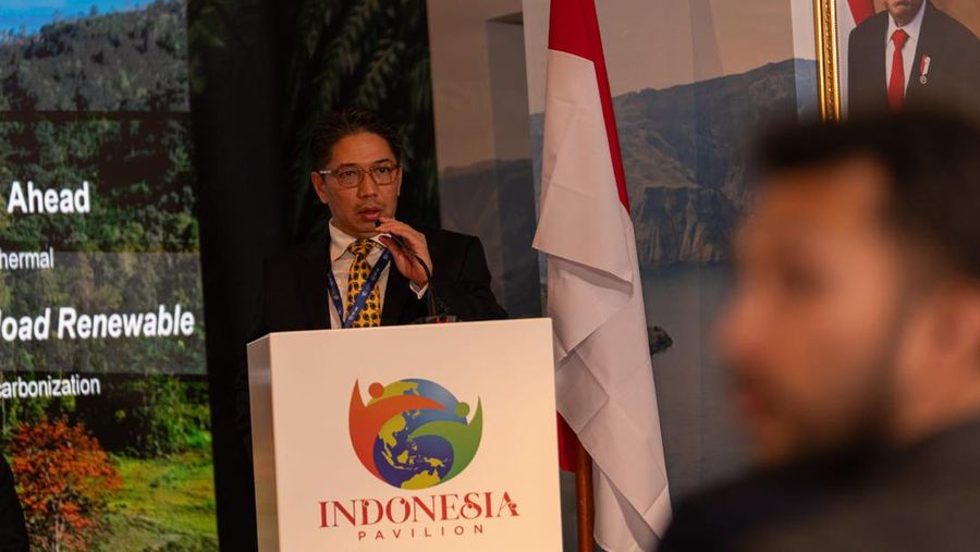 Direktur Utama PT Pertamina Geothermal Energy Tbk. Julfi Hadi
