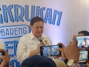 Airlangga Bela Gibran Salah Ucap Asam Sulfat: Pemilu Masih Panjang