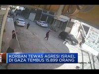 Korban Tewas Agresi Israel di Gaza Tembus 15.899 Orang