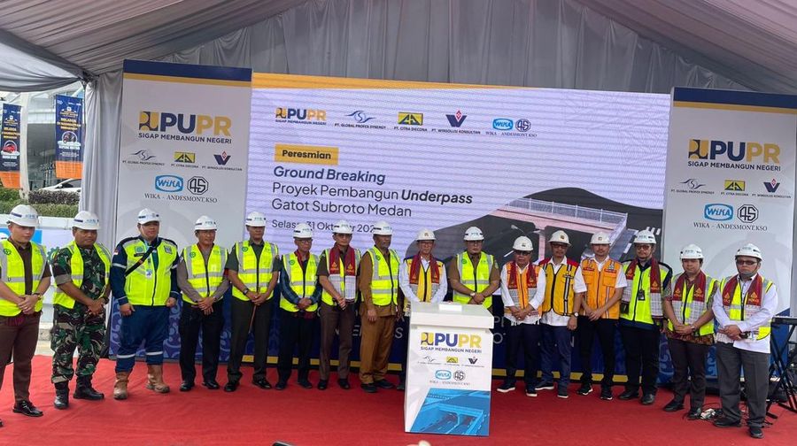 PT Wijaya Karya (Persero) Tbk (WIKA) bersiap membangun Underpass Gatot Subroto yang terletak di kota Medan, Sumatera Utara.