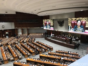 159 Anggota DPR Hadiri Rapat Paripurna Penutupan Masa Sidang Akhir Tahun