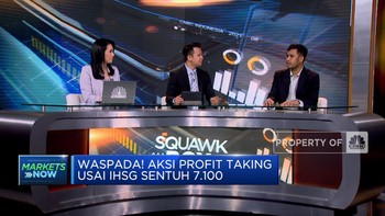 Video: Waspada! Aksi Profit Taking Saat IHSG Sentuh 7100