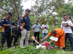 Gambaran Sadis Permana Bunuh Kekasih Bergamis di Kebun Durian