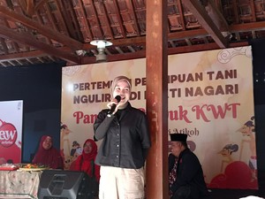 Bertemu Petani Kulon Progo, Istri Ganjar Bicara Pertanian Kunci Bangsa Hebat