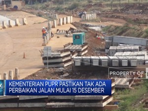 Kementerian PUPR: Tak Ada Perbaikan Jalan Mulai 15 Desember