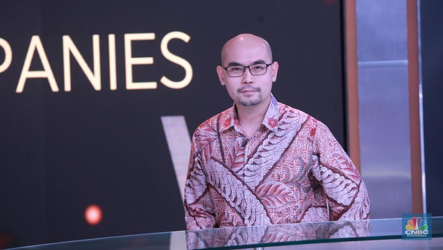 Presiden Direktur Mandaya Hospital Grup, Ben Widaja dalam Road To CNBC Indonesia Awards 2023. (CNBC Indonesia/Muhammad Sabki)