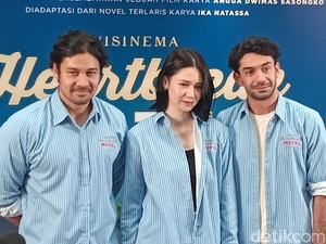 Chicco Jerikho, Laura Basuki, dan Reza Rahadian Adu Akting di Heartbreak Motel
