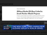 The New York Times: Hamas Bom Gudang Senjata Nuklir Israel