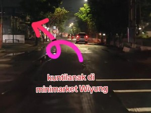 Sederet Fakta Geger Video Penampakan Kuntilanak di Minimarket Surabaya