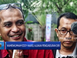 Wamenkumham Eddy Hiariej Ajukan Pengunduran Diri
