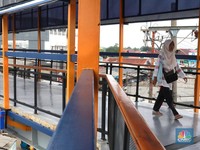 Keren! Kini Stasiun Kereta Bojonggede Punya Skybridge