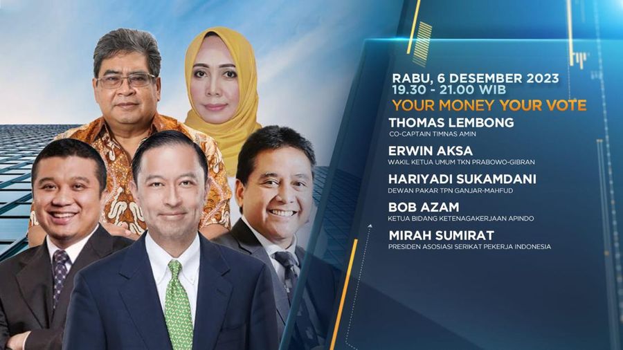 Your Money Your Vote, Rabu (6/12/2023). (CNBC Indonesia)
