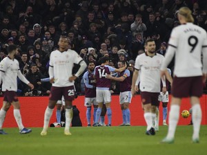 Tumbang dari Aston Villa, Man City seperti Tak Diasuh Guardiola
