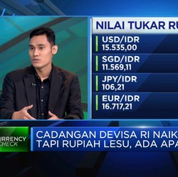 Video: Cadangan Devisa RI Naik Tapi Rupiah Melemah, Ada Apa?