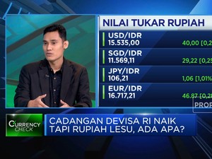 Video: Cadangan Devisa RI Naik Tapi Rupiah Melemah, Ada Apa?
