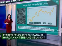 Harga Emas Tembus Rekor, Kenapa Saham Emiten Emas Jeblok?