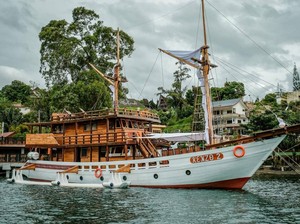 Kapal Pinisi Muncul di Google Doodle Hari Ini, Ternyata Ada di Danau Toba