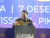 Airlangga Beri Pesan Khusus kepada Pengusaha Kakap Nasional