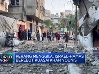 Perang Menggila, Israel-Hamas Berebut Kuasai Khan Younis